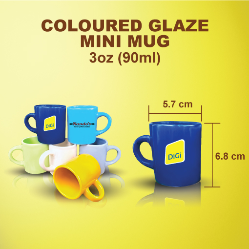 FREEMIUMS COLOURED-GLAZE-MINI-MUG