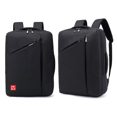 FREEMIUMS GTBG22-02 15.6 Inches Armor Two Way Zipper Laptop Backpack