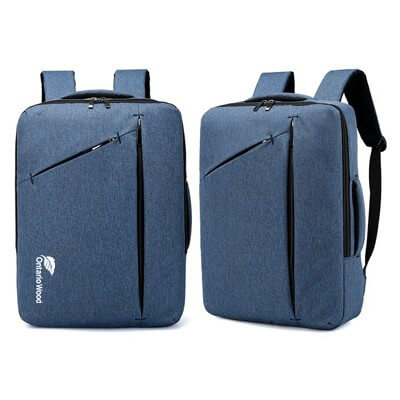 FREEMIUMS GTBG22-03 15.6 Inches Armor Two Way Zipper Laptop Backpack