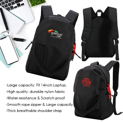 FREEMIUMS GTBG44-11 14 Inches RAFF Fashion Laptop Backpack