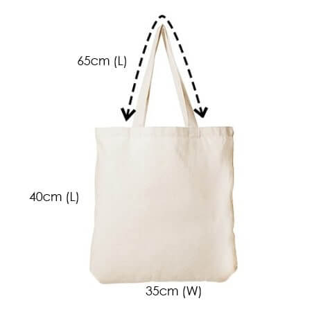FREEMIUMS GTBG50-4 Natural Promo Cotton Bag 02 - 10oz (400x350x100)
