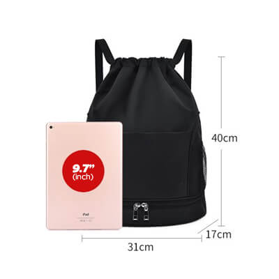 FREEMIUMS GTBG59-11 ROX Polyester Oxford Fashion Drawstring Bag