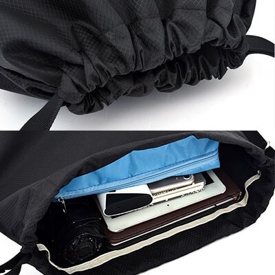 FREEMIUMS GTBG59-4 ROX Polyester Oxford Fashion Drawstring Bag