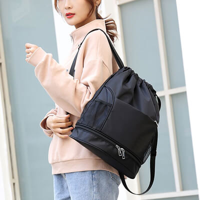 FREEMIUMS GTBG59-9 ROX Polyester Oxford Fashion Drawstring Bag