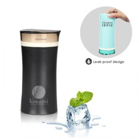 FREEMIUMS GTDW014-5 PP Dual Layer Insulated Vacuum Mug - 420ml