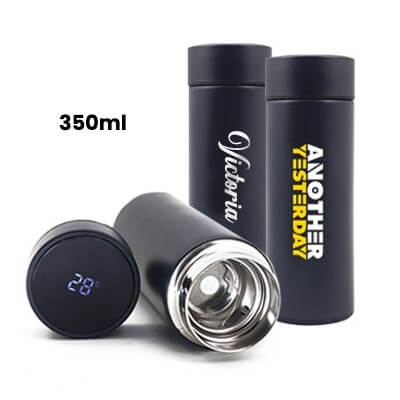 FREEMIUMS GTDW060-2 MINI SMART LED Premium Thermos Flask - 350ml MINI SMART LED PREMIUM THERMOS FLASK (350ml) GTDW060