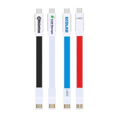 FREEMIUMS GTEG12-2 USB 3-in-1 Charging Cable Magnet Key Chain