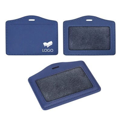 FREEMIUMS GTNC09-1 Genuine Leather ID Holder - Horizontal