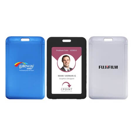 FREEMIUMS GTNC21-RS-2 WIN Slide Up Slim ID Tag Holder