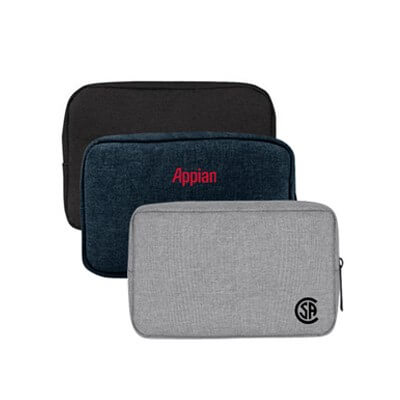 FREEMIUMS GTTG14-01 Water Repellent Travel Gadget Pouch