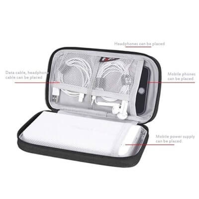 FREEMIUMS GTTG31-5 Water Repellent Polyester Gadget Pouch
