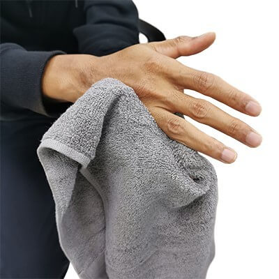 FREEMIUMS GTTW12-6 Pure Cotton Towel with Drawstring Pouch 2 (74x34) - 100g