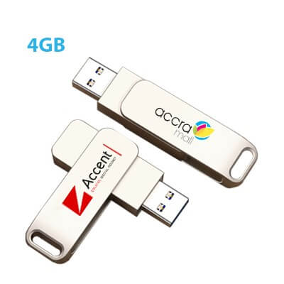 FREEMIUMS GTU36 Metal Swing USB Flash Drive - 4GB -072 Metal-Swing-USB-Flash-Drive-4GB GTU36
