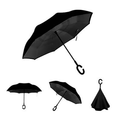 FREEMIUMS GTUB002-7 23 Inches Open Reversible Quality Umbrella