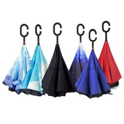 FREEMIUMS GTUB002-9 23 Inches Open Reversible Quality Umbrella