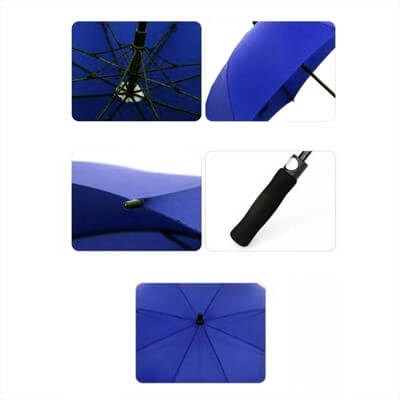 FREEMIUMS GTUB003-4 27 Inches Auto Open Quality Golf Big Umbrella