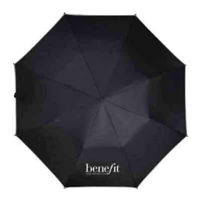 FREEMIUMS GTUB011-3 28 Inches V2 Auto Open 2 Fold Silver Coated Umbrella