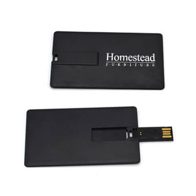 FREEMIUMS GTUSB023-8GB-3 Flip Card Shape USB Flash Drive-8GB