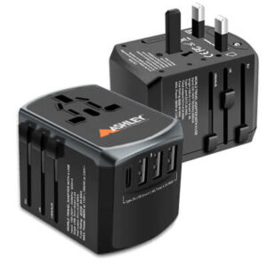 SWIFT TRAVEL ADAPTER TRIPLE USB AND TYPE-C CHARGER GTTG64