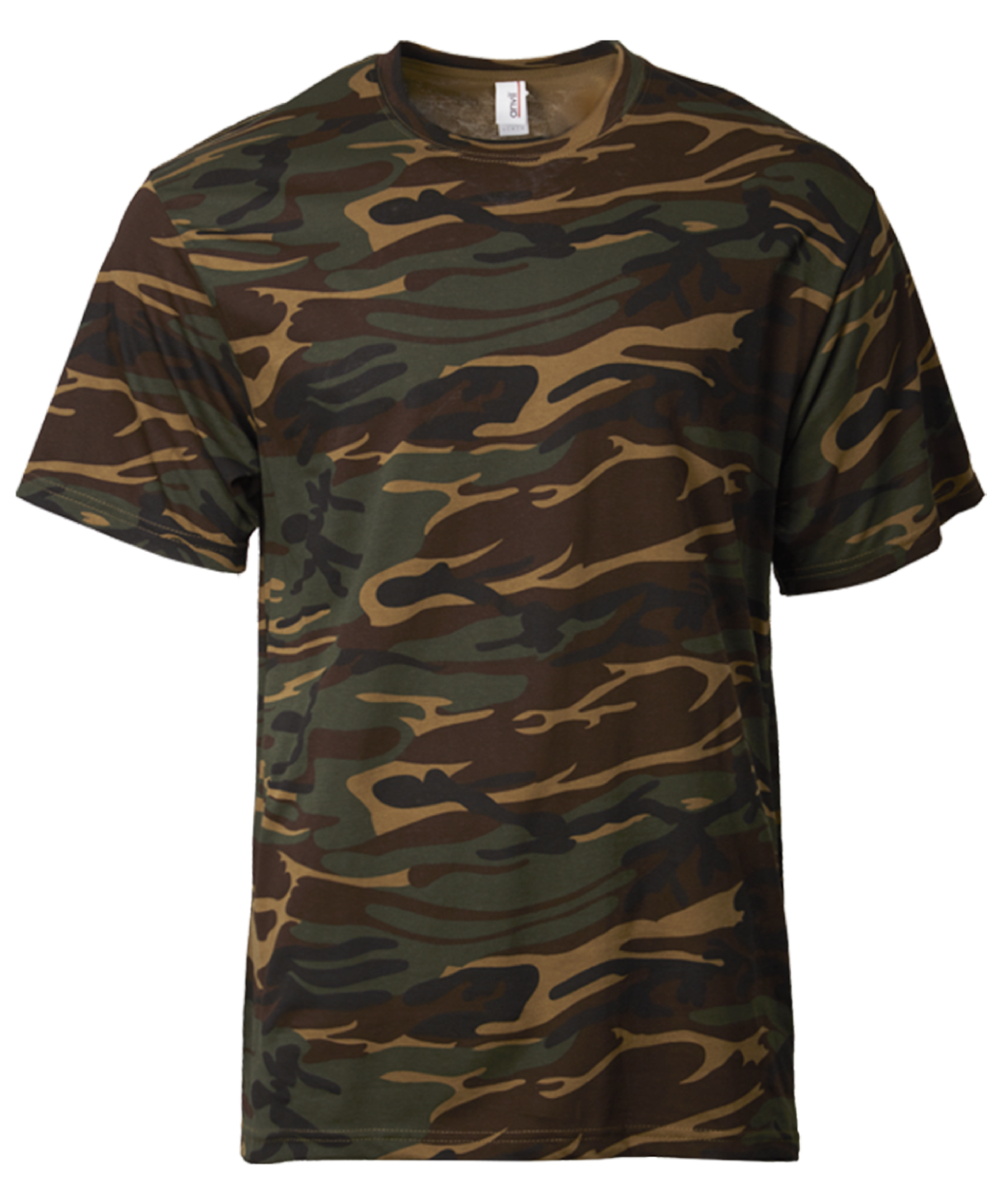 Freemiums 939 ANV 9391 Camouflage Green-075 Adult Midweight Camouflage Tee