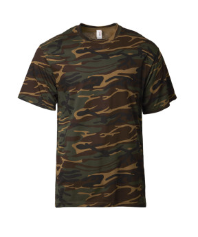 Freemiums 939-F075 Adult Midweight Camouflage Tee