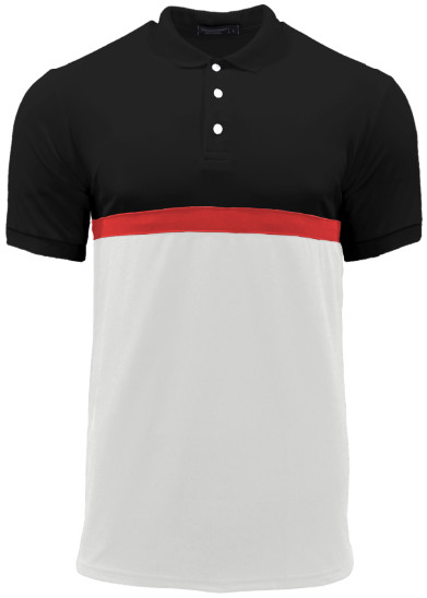 FREEMIUMS CROSSRUNNER HARLEY POLO CRP 3101 BLACK/RED/WHITE