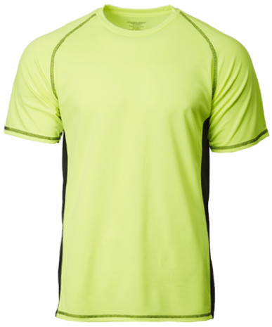 FREEMIUMS CROSSRUNNER STORM TEE CRR 1102 NEON GREEN/BLACK