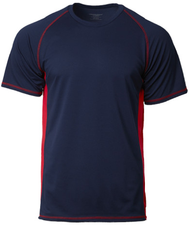 FREEMIUMS CROSSRUNNER STORM TEE CRR 1103 NAVY/RED